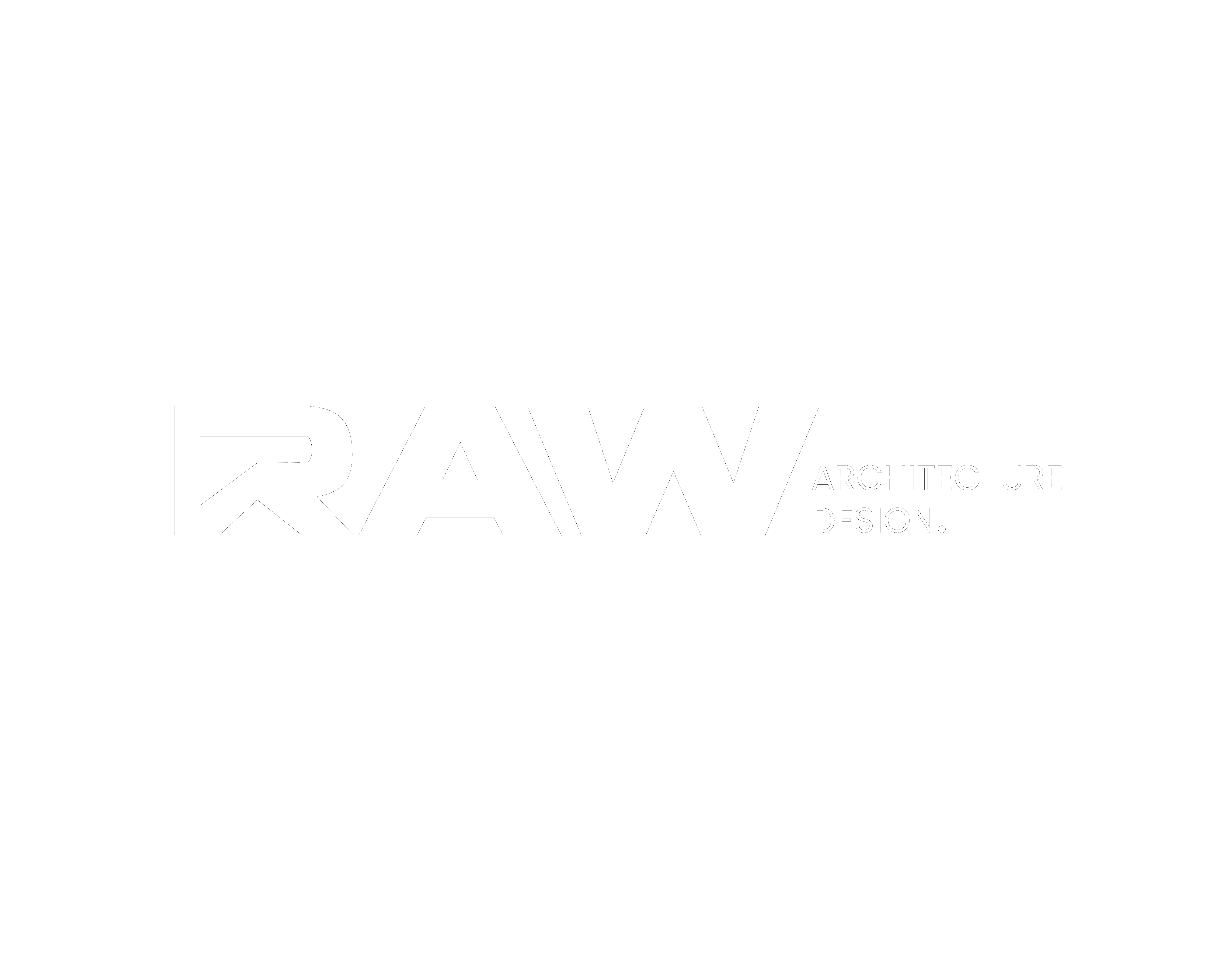 RAW Architecture Design Logo